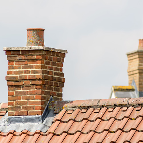 Brick chimneys in Hemel Hempstead